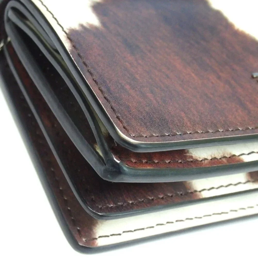 Authentic BURBERRY ITALBSRL239CAL Chain Wallet Card coin purse PVC/leather[Used] - Picture 13 of 15